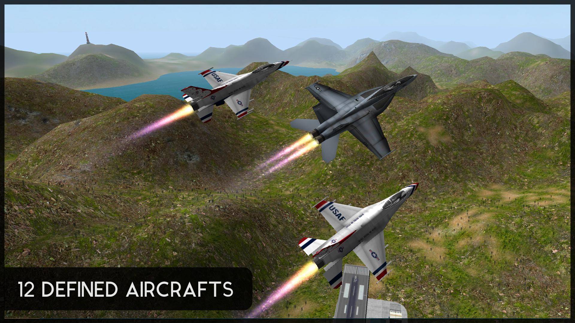 اسکرین شات 3 بازی Avion Flight Simulator ™