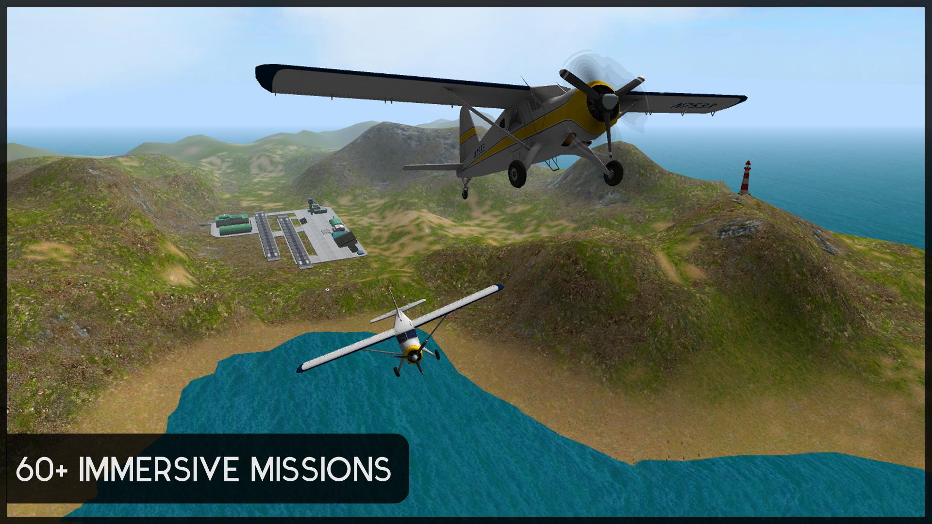 اسکرین شات 2 بازی Avion Flight Simulator ™