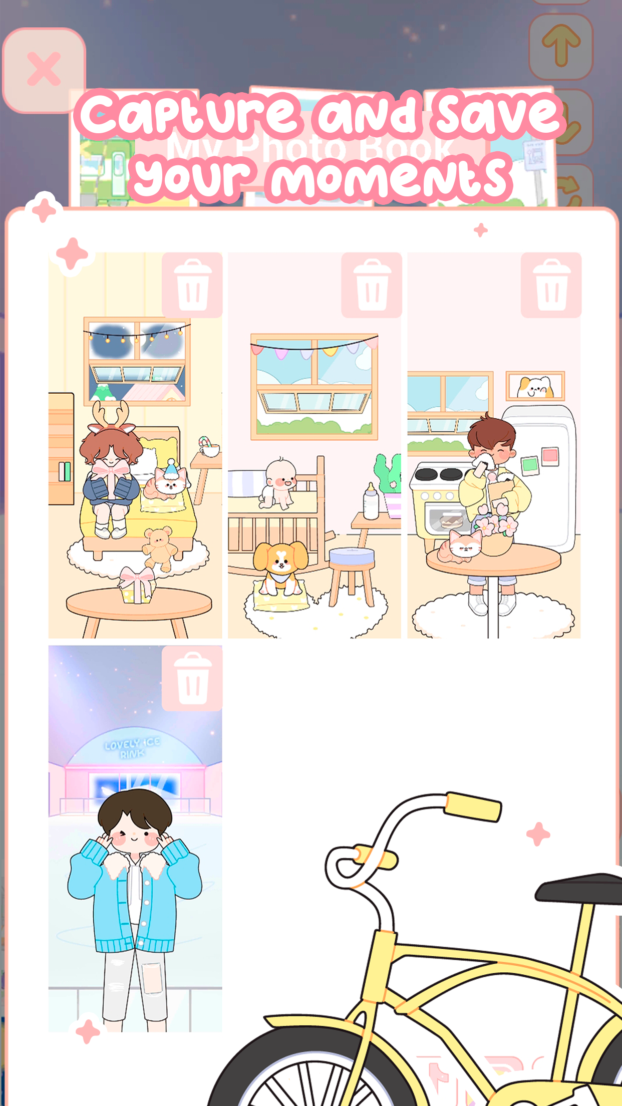 اسکرین شات 5 بازی Lovely Doll : Dress Up Game