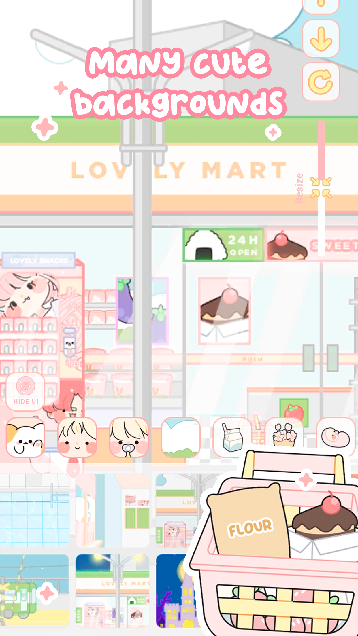 اسکرین شات 6 بازی Lovely Doll : Dress Up Game