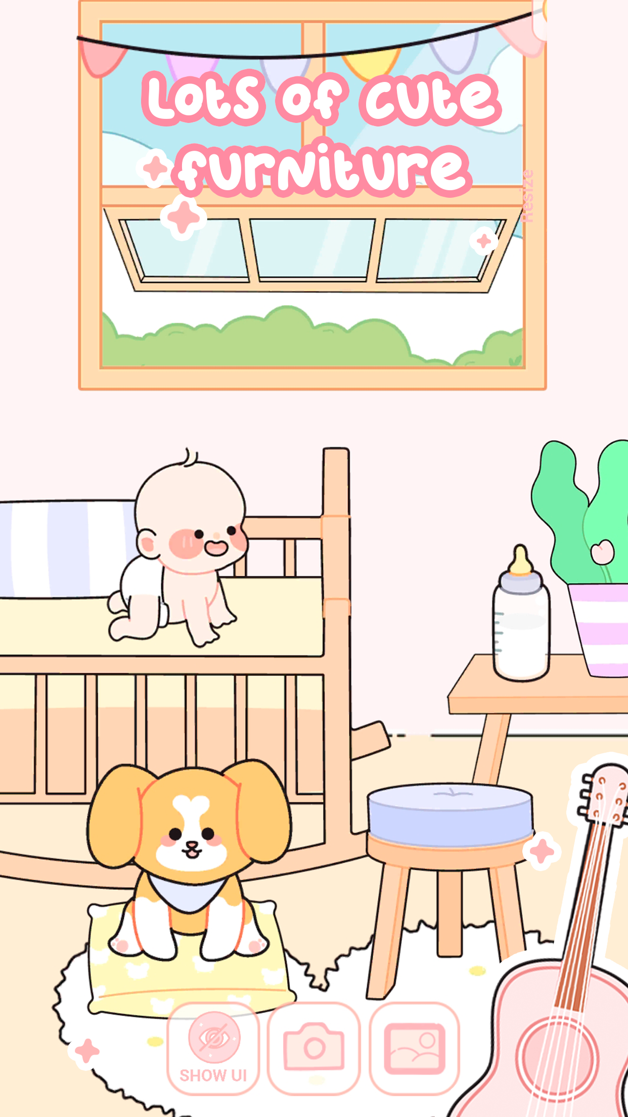 اسکرین شات 2 بازی Lovely Doll : Dress Up Game