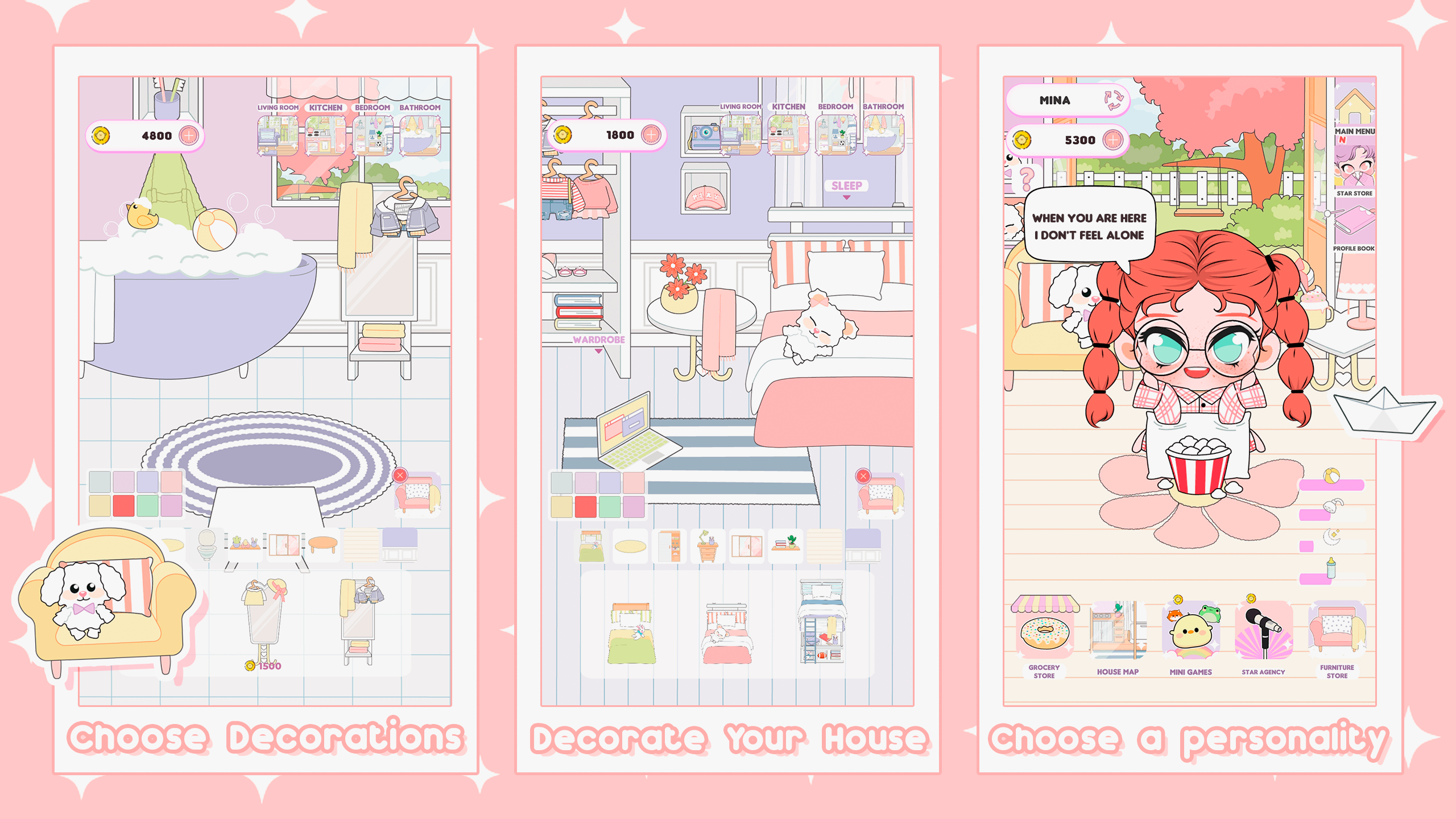 اسکرین شات 1 بازی Chibi Idol Care & Dress Up