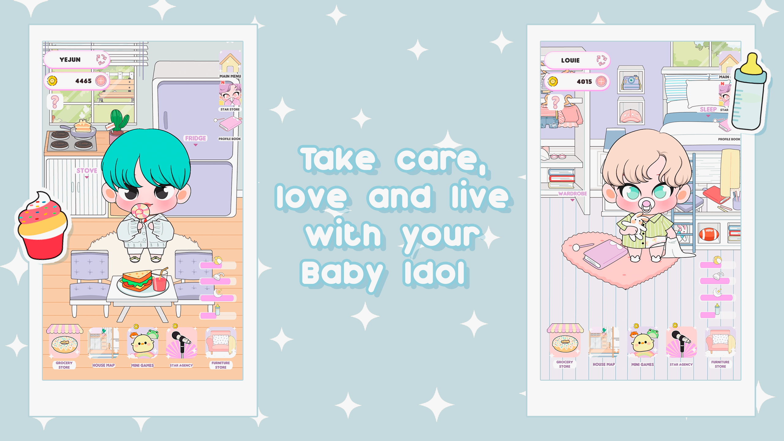 اسکرین شات 2 بازی Chibi Idol Care & Dress Up