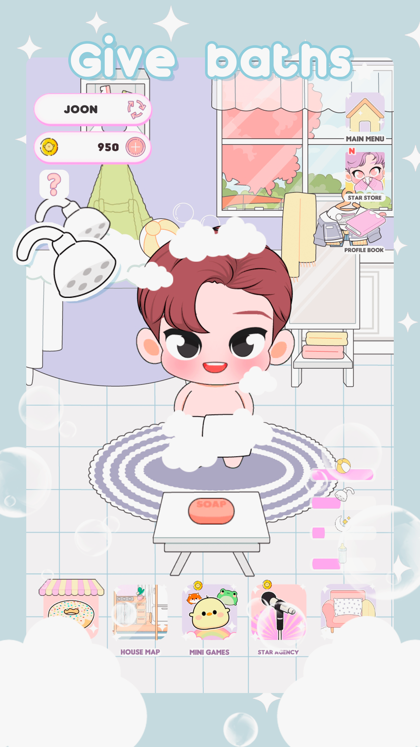 اسکرین شات 6 بازی Chibi Idol Care & Dress Up