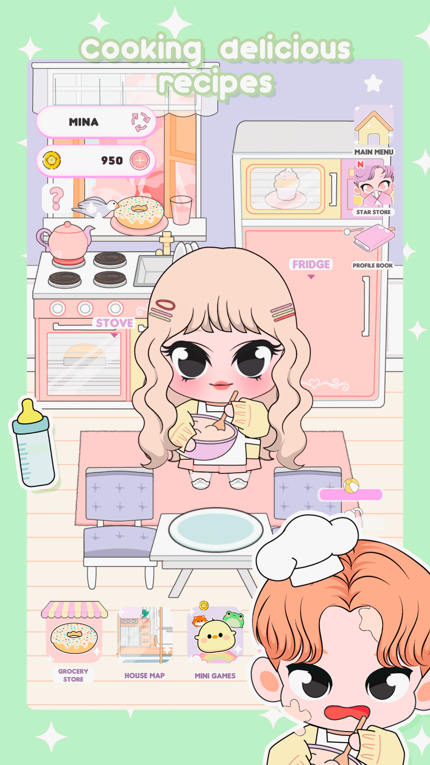 اسکرین شات 5 بازی Chibi Idol Care & Dress Up