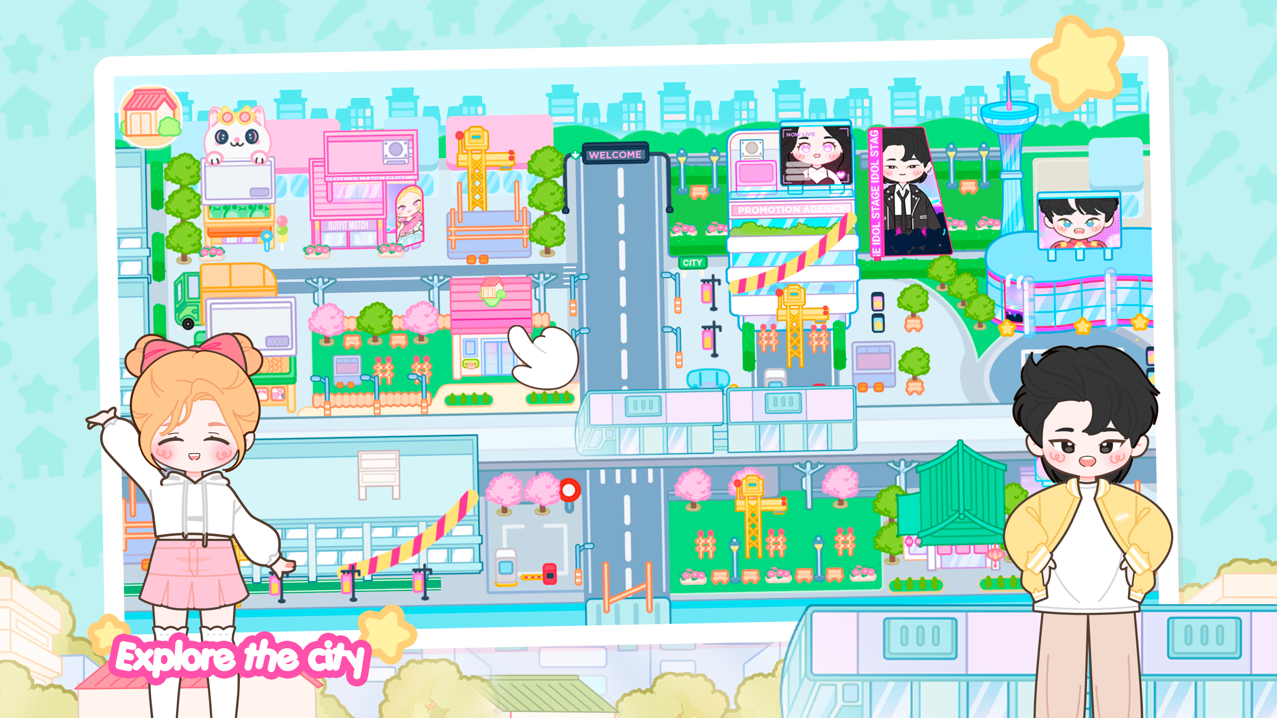 اسکرین شات 3 بازی Idol House - Avatar Life Sim