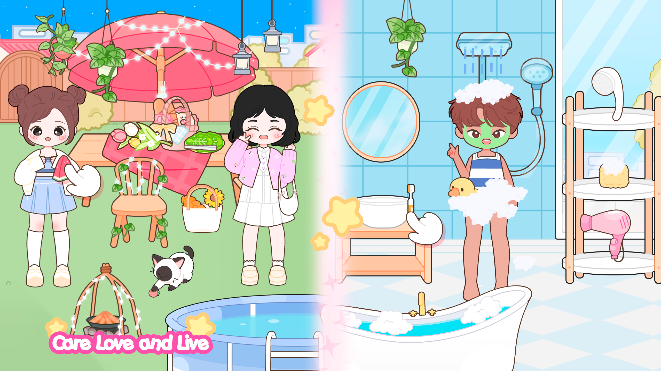 اسکرین شات 5 بازی Idol House - Avatar Life Sim