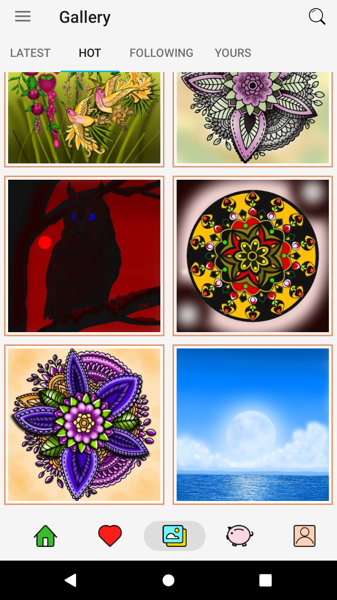 اسکرین شات 2 برنامه Coloring