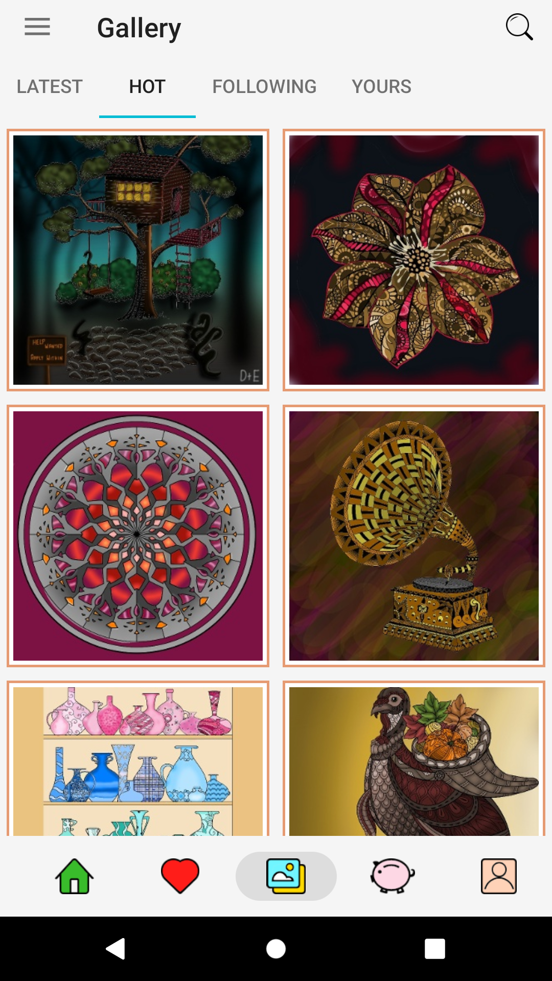 اسکرین شات 6 برنامه Colouring