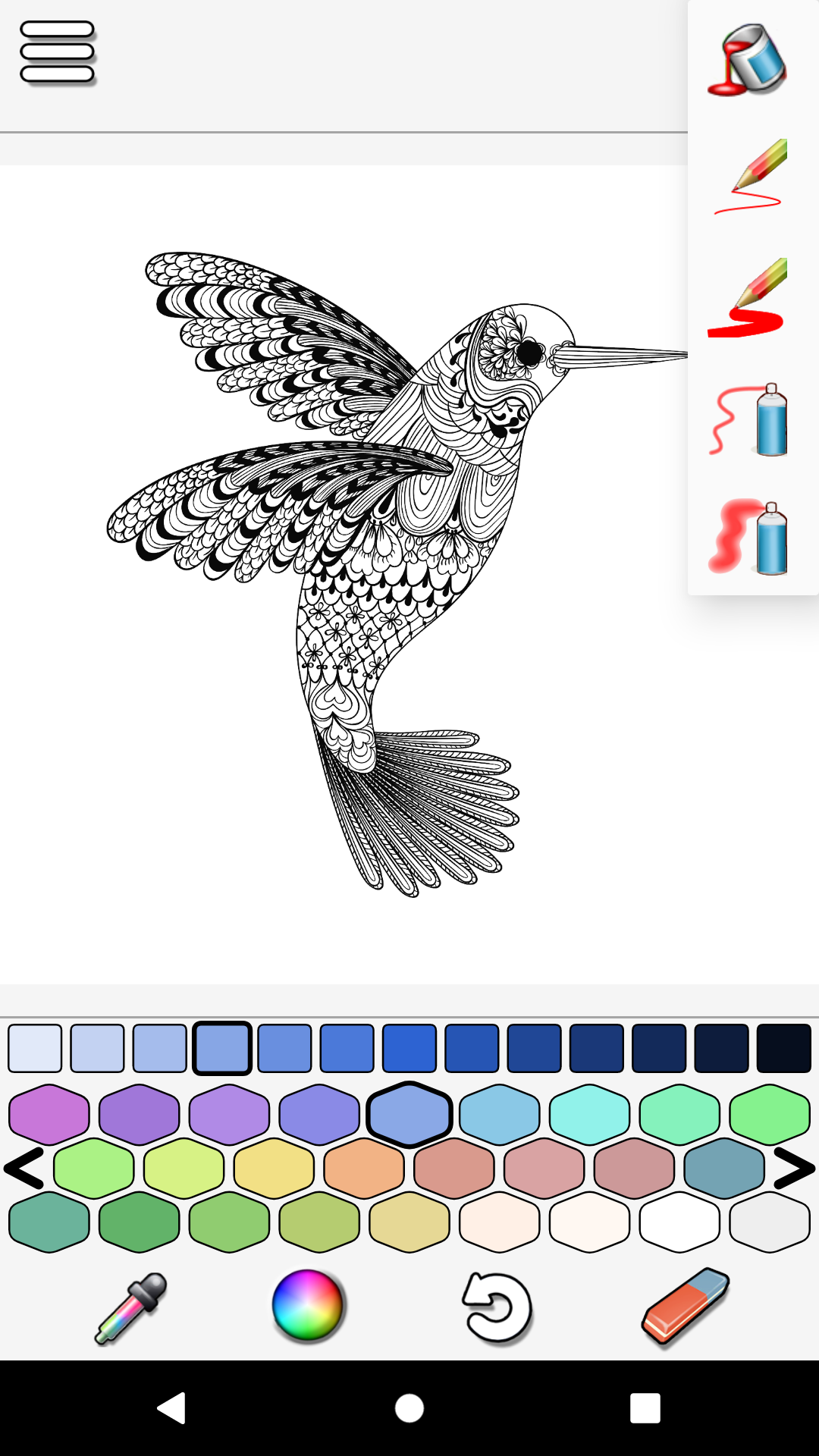 اسکرین شات 3 برنامه Colouring