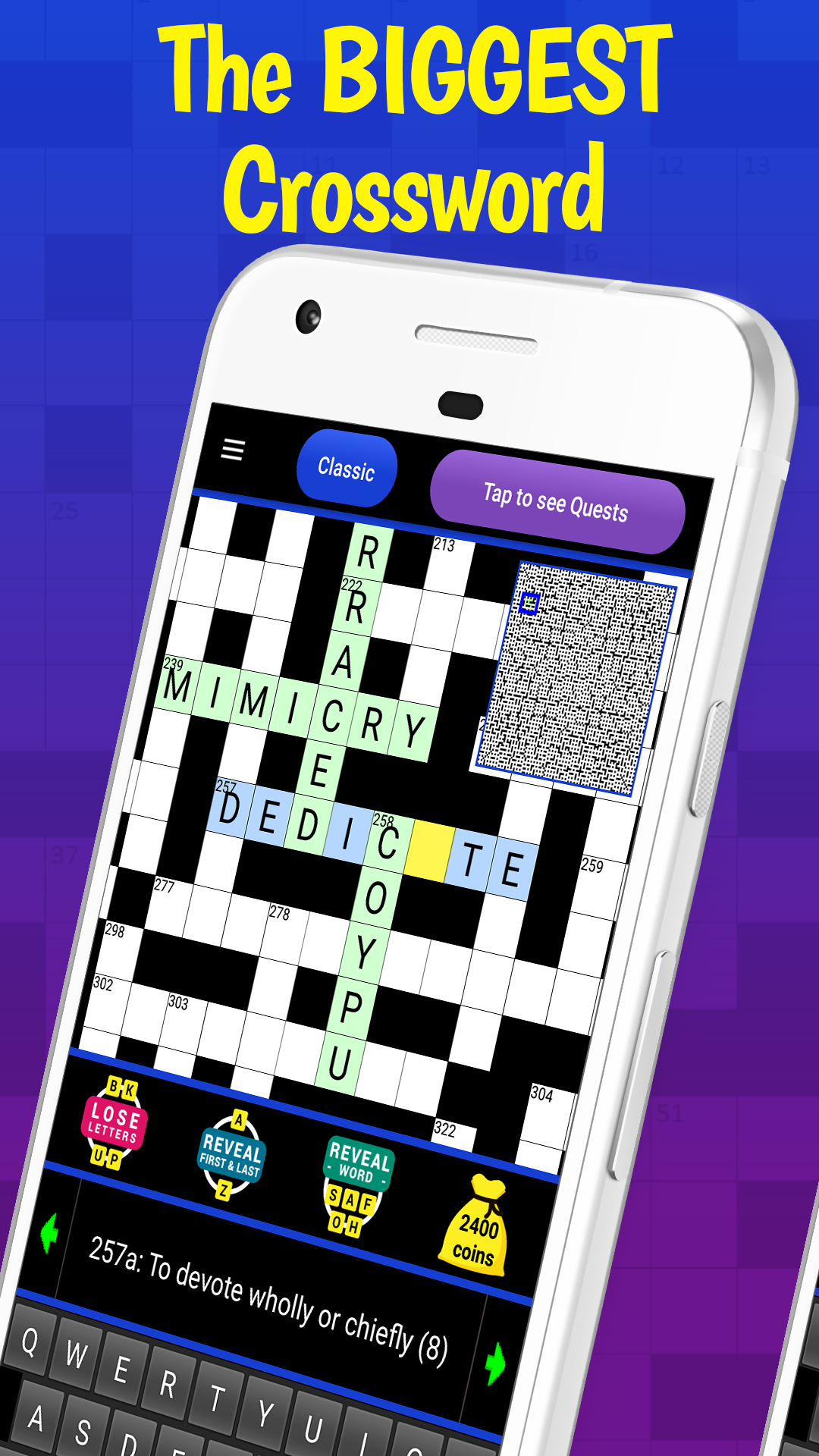 اسکرین شات 1 بازی The Big Crossword