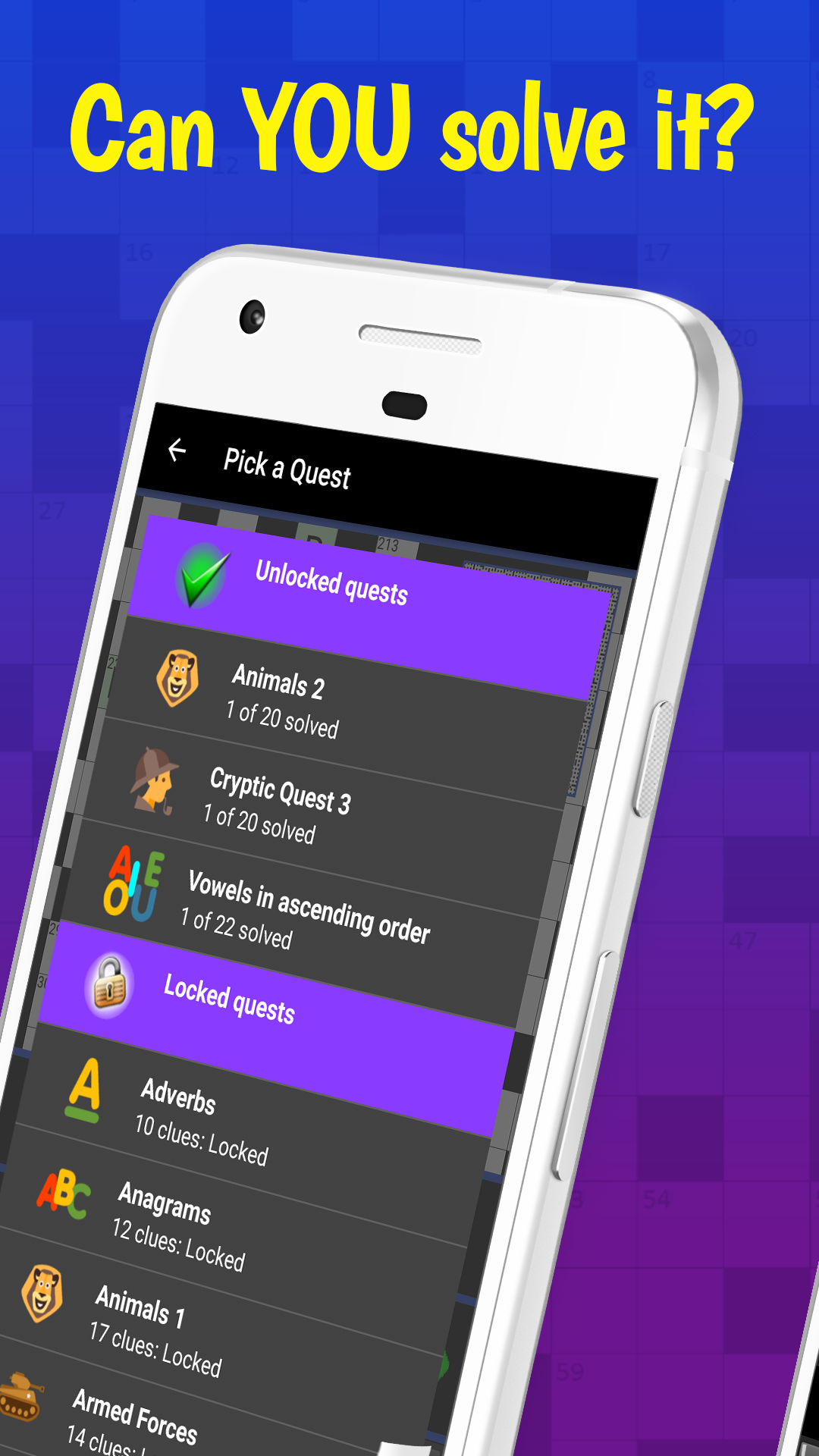 اسکرین شات 2 بازی The Big Crossword