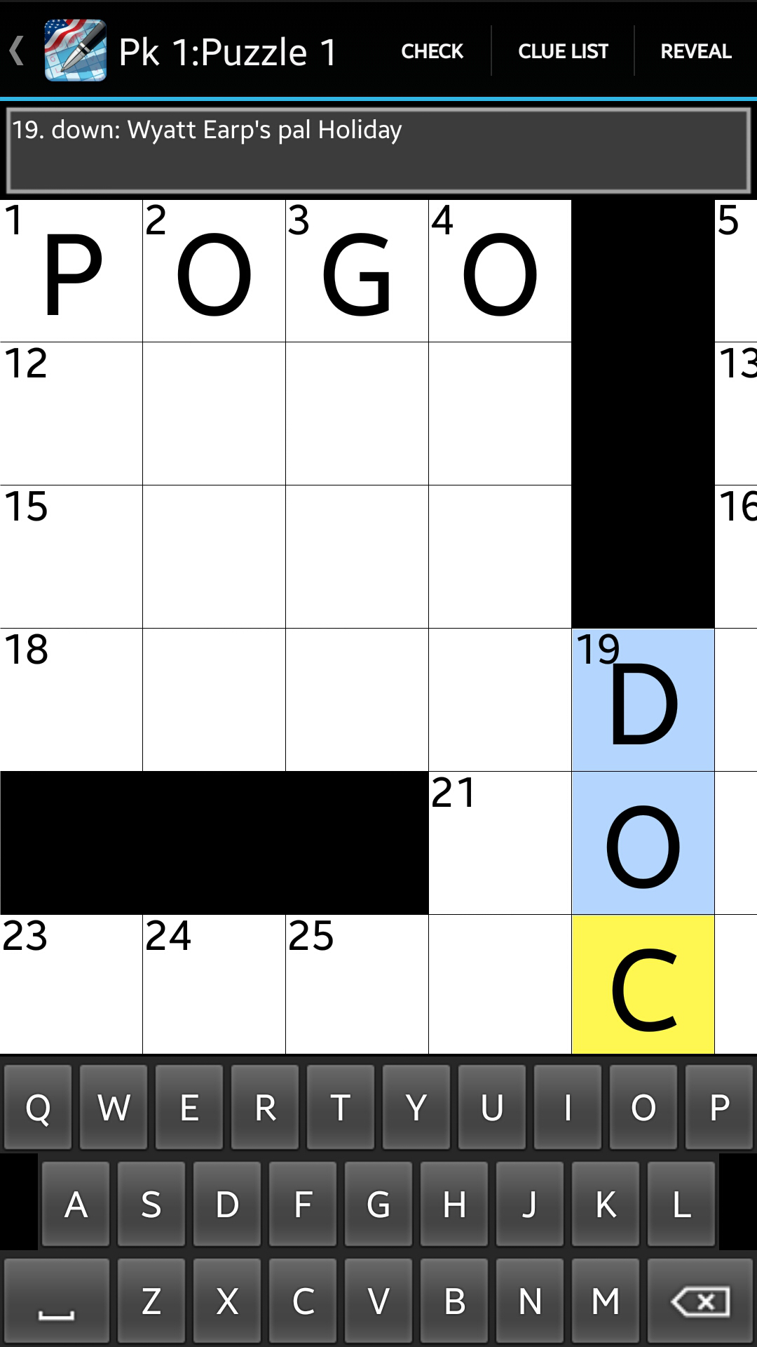 اسکرین شات 3 بازی Crossword (US)
