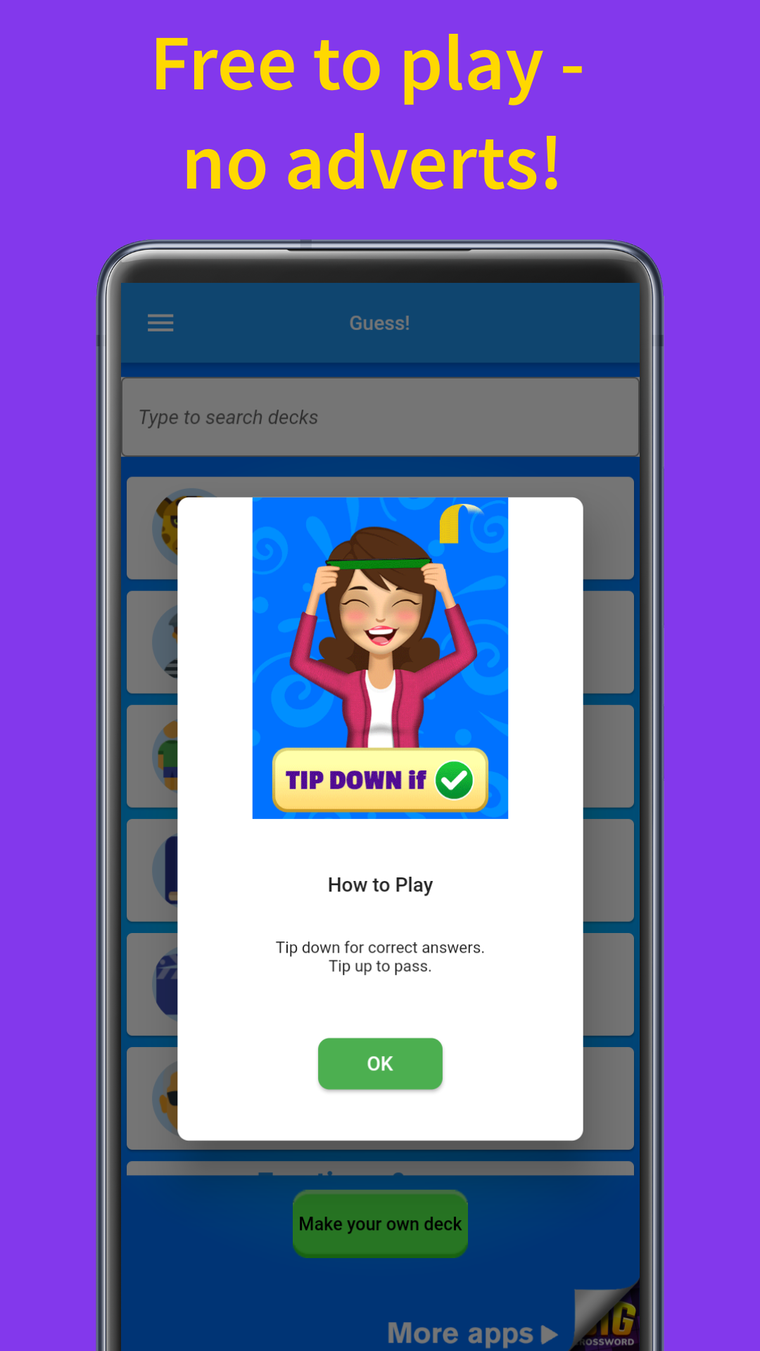اسکرین شات 5 برنامه Guess! - Excellent party game