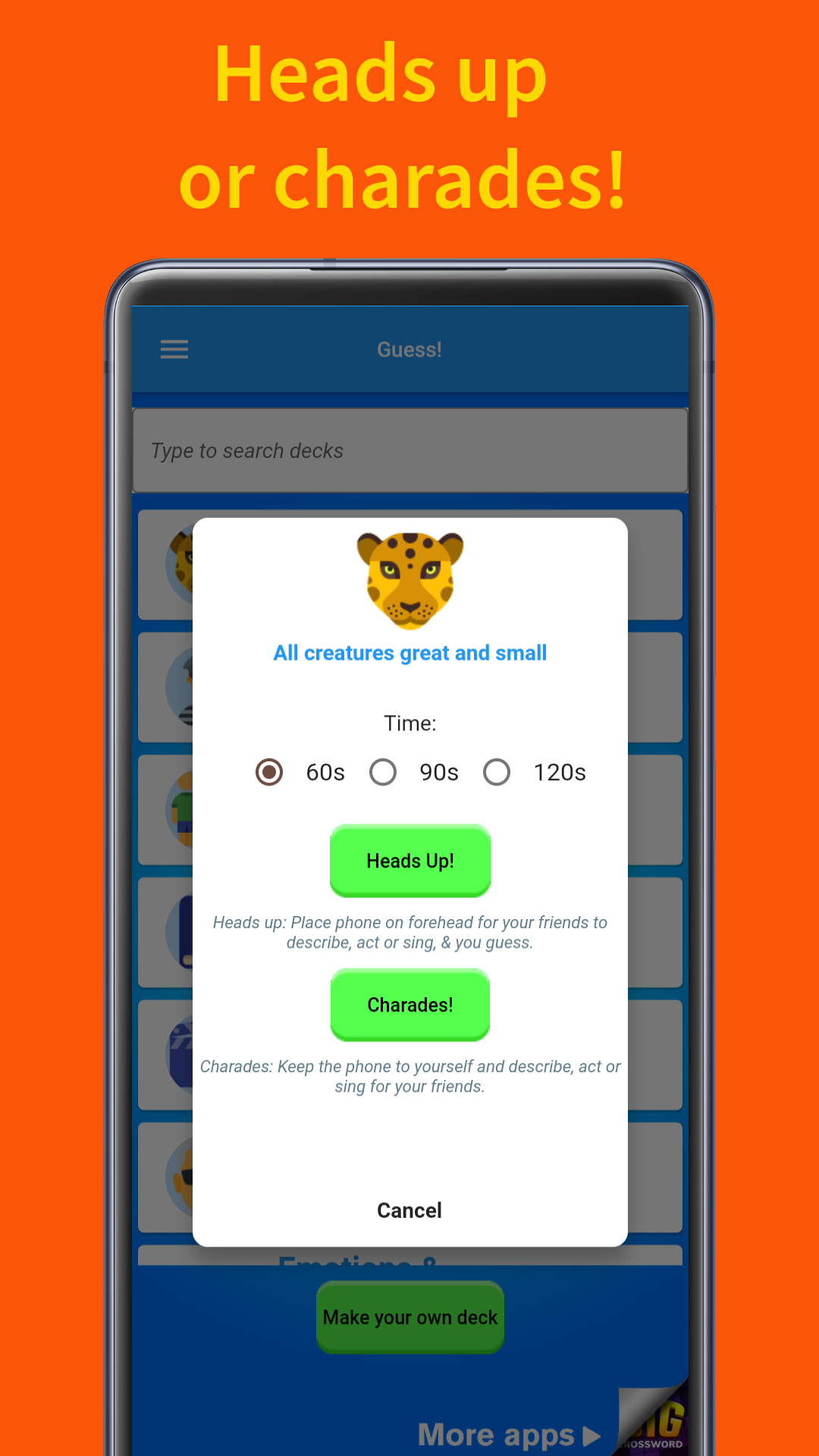 اسکرین شات 3 برنامه Guess! - Excellent party game