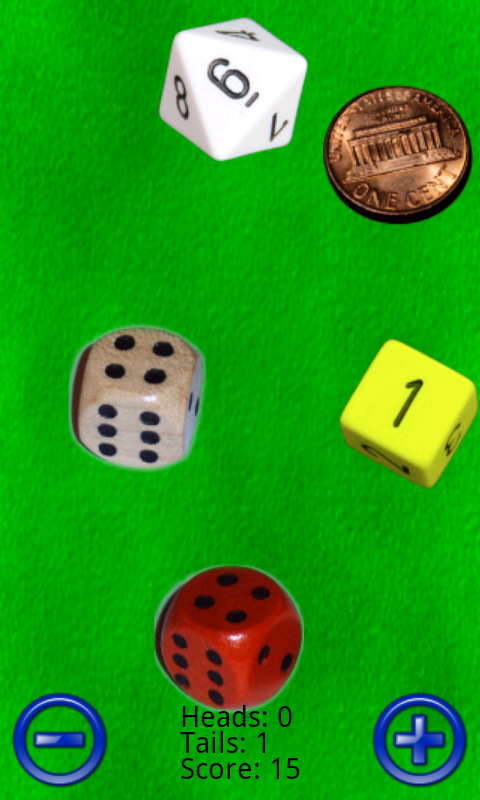 اسکرین شات 2 برنامه Dice