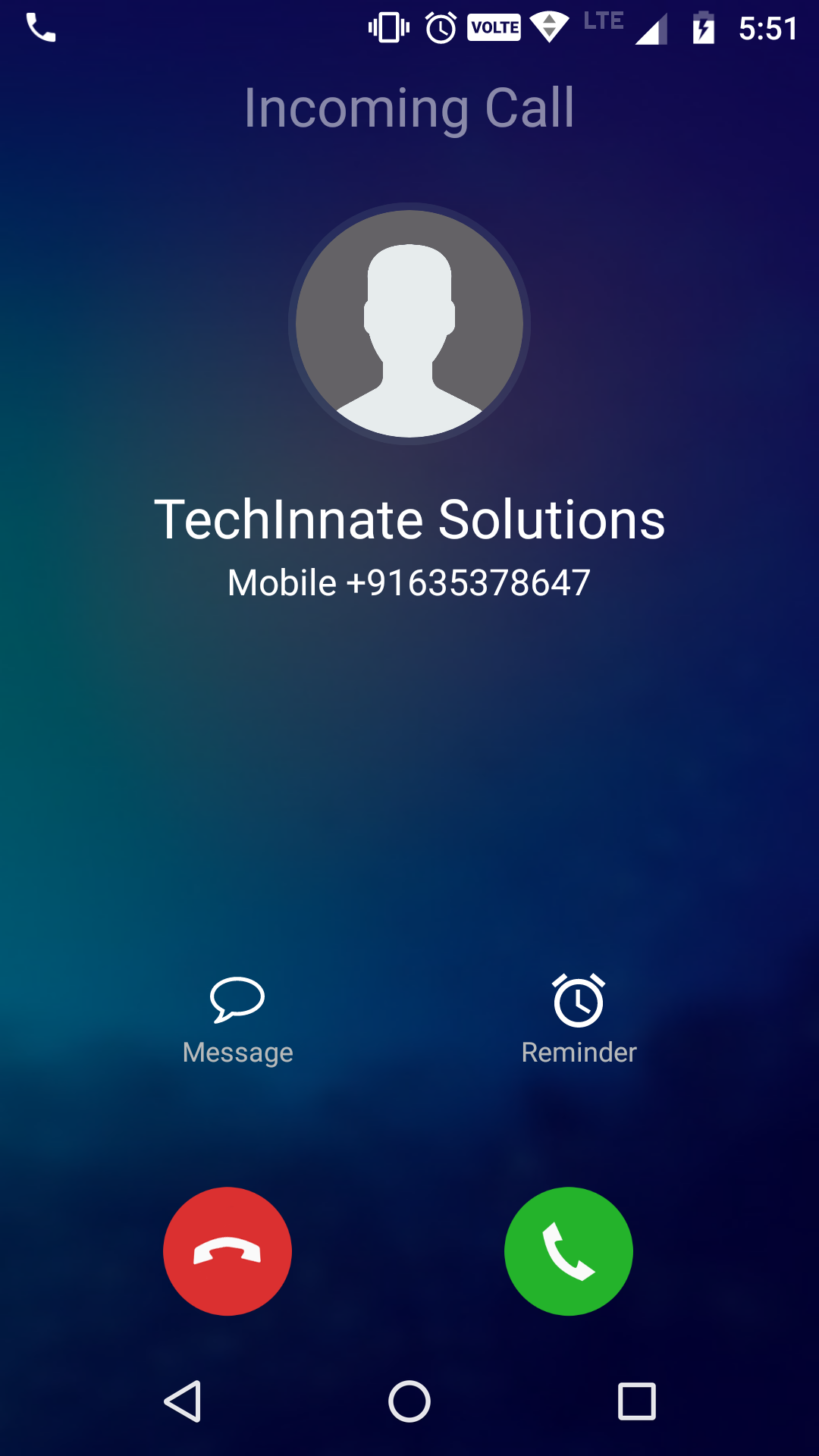 اسکرین شات 1 برنامه Call Assistant - Fake Call