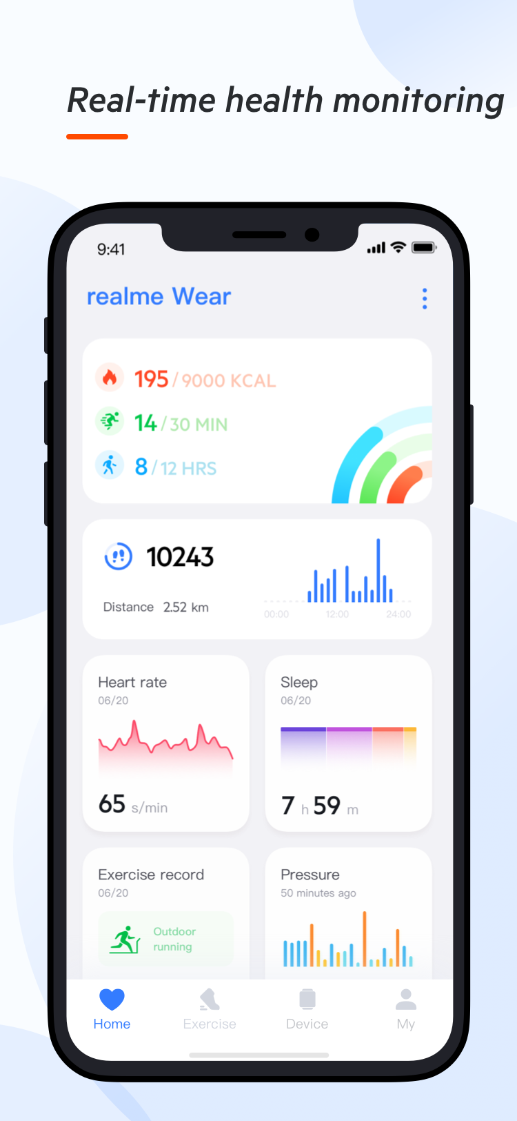اسکرین شات 1 برنامه realme Wear