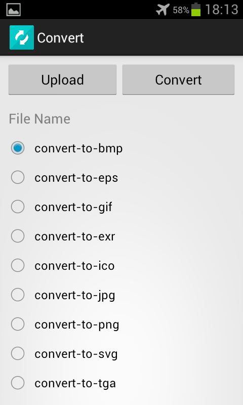 اسکرین شات 7 برنامه All File Converter