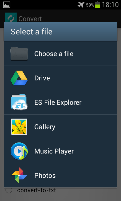اسکرین شات 3 برنامه All File Converter