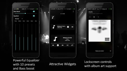 اسکرین شات 5 برنامه Nocturne Music Player