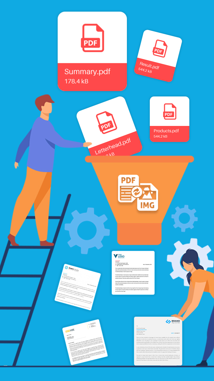 اسکرین شات 1 برنامه PDF2IMG:PDF to Image Converter
