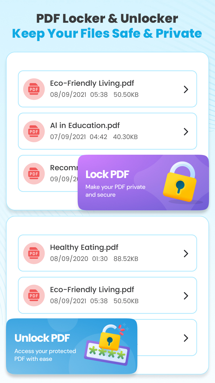 اسکرین شات 7 برنامه PDF2IMG: PDF Converter & Tools