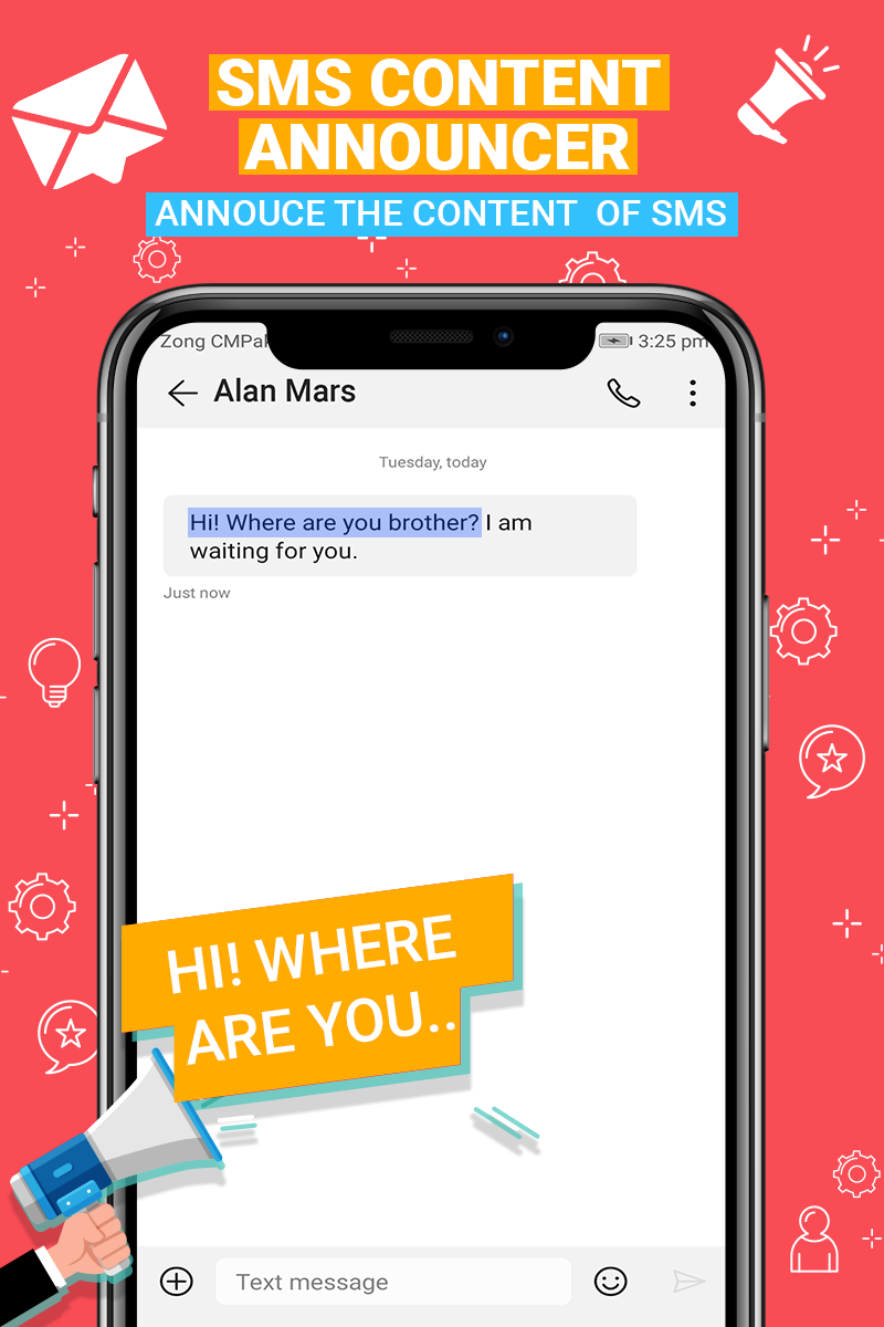 اسکرین شات 3 برنامه Caller Name Announcer