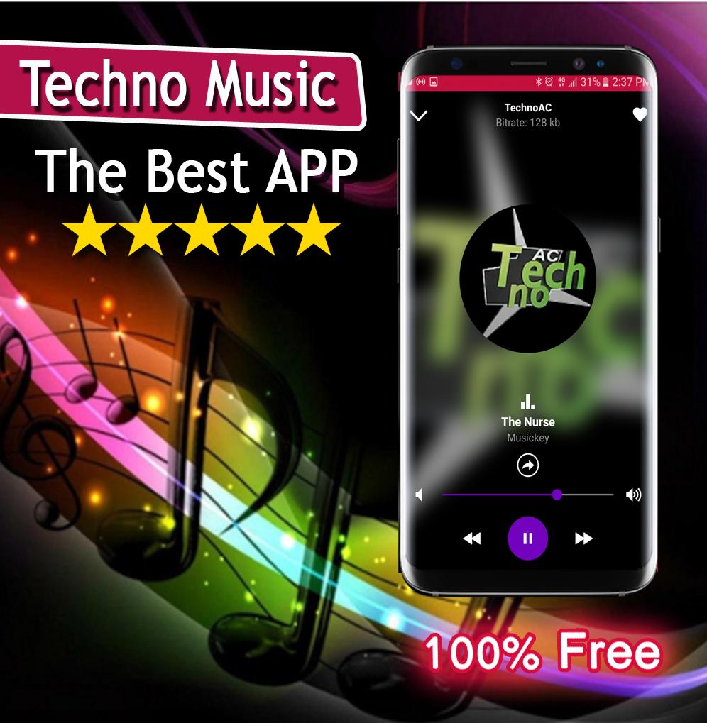 اسکرین شات 6 برنامه Techno Music Radio
