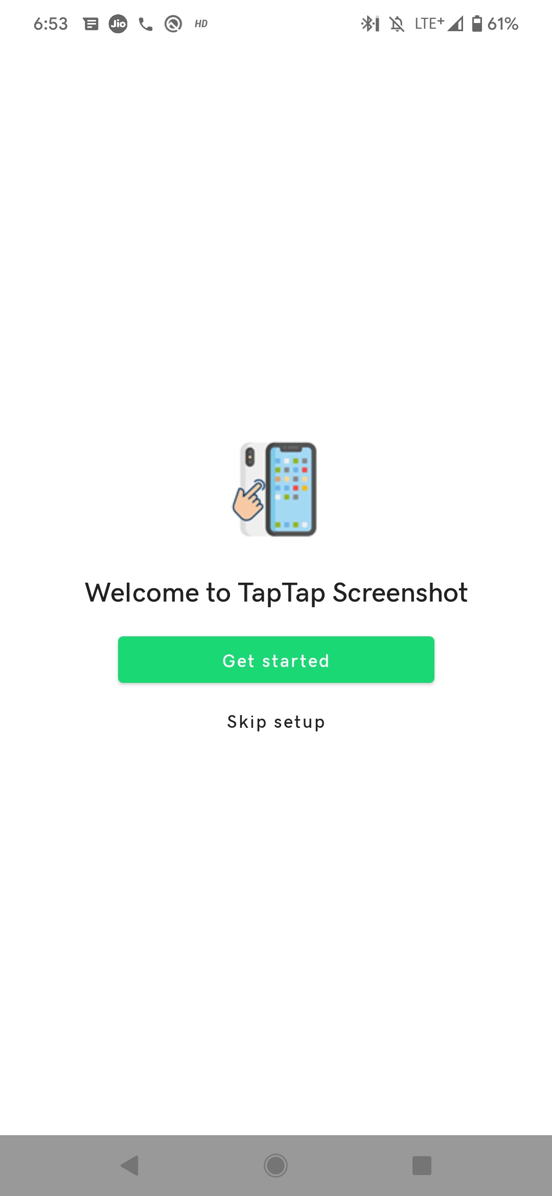 اسکرین شات 1 برنامه TapTap Screenshot - Android 12