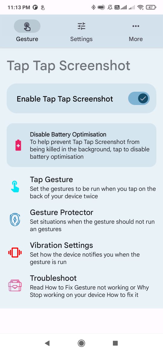 اسکرین شات 2 برنامه TapTap Screenshot - Android 12