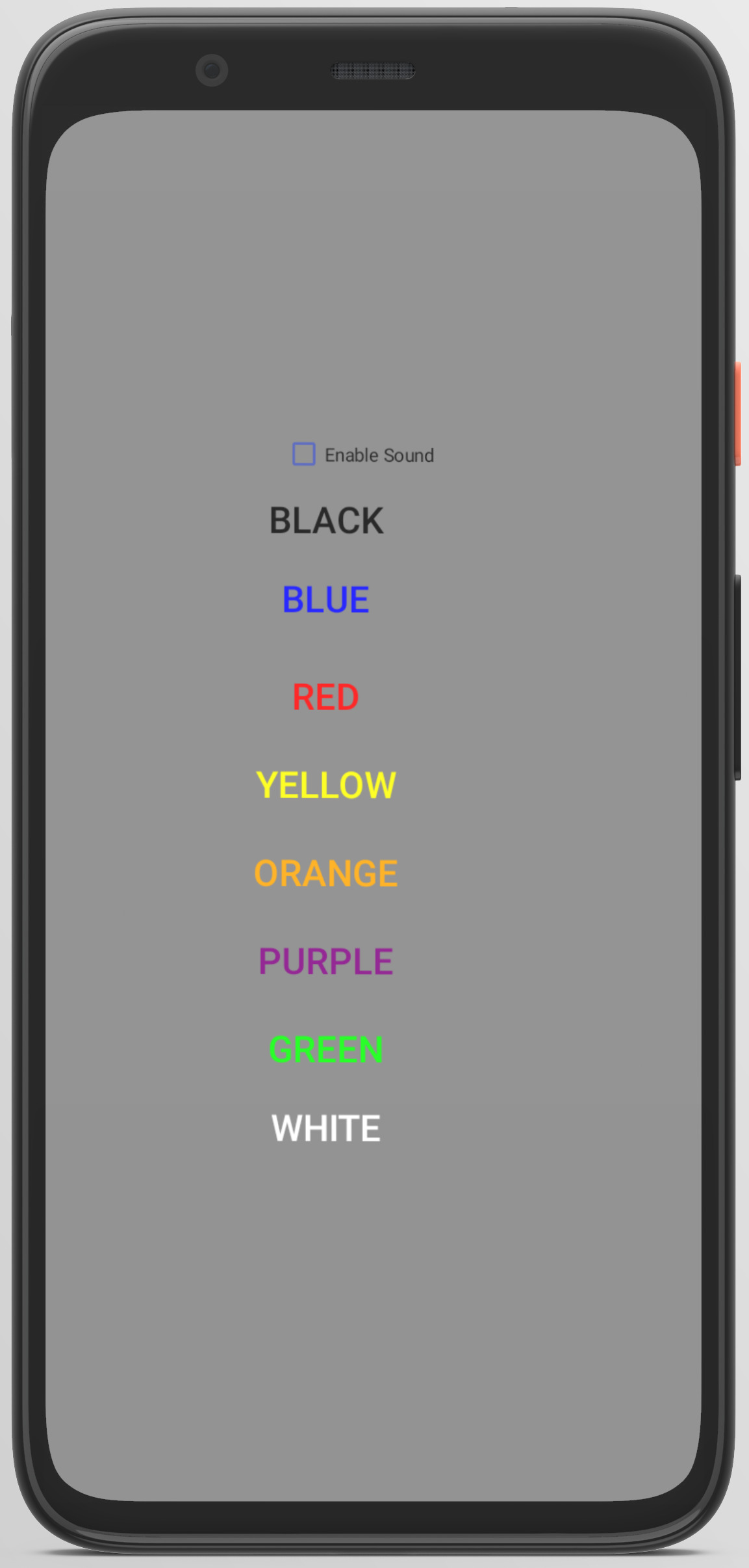 اسکرین شات 2 برنامه Screen Colors(Burn-in Tool)