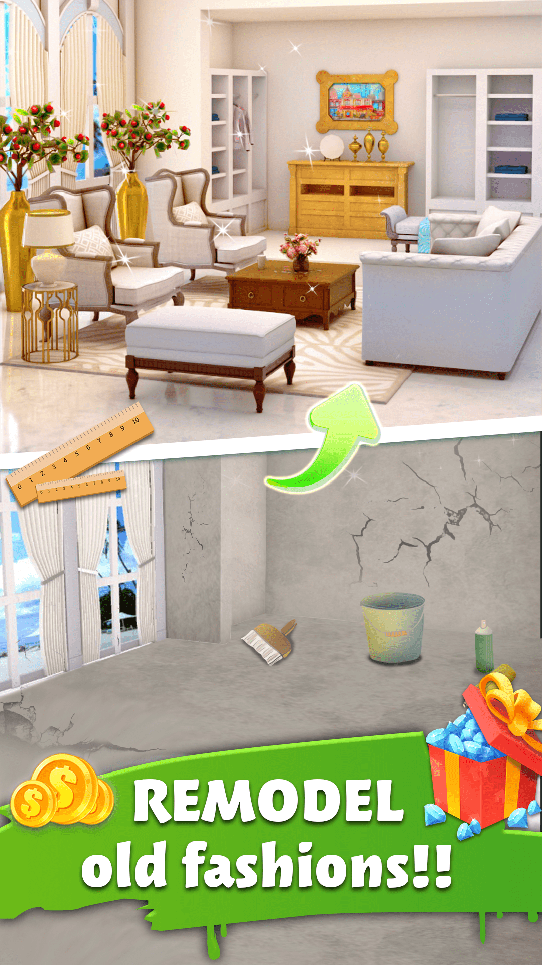 اسکرین شات 4 بازی Home Memory: Word Cross Game