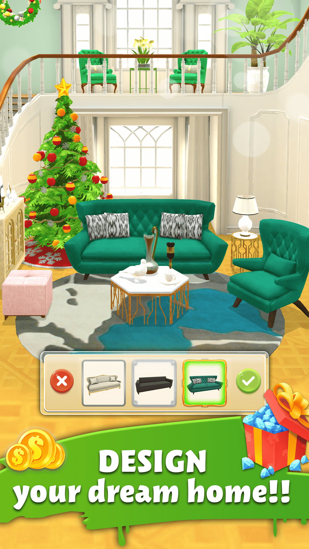 اسکرین شات 2 بازی Home Memory: Word Cross Game