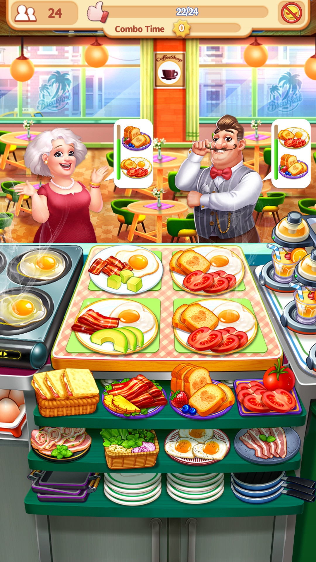 اسکرین شات 3 بازی My Restaurant Cooking Home