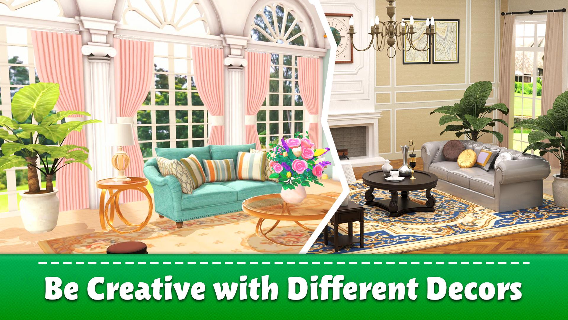 اسکرین شات 2 بازی Sweet Home: Design My Room