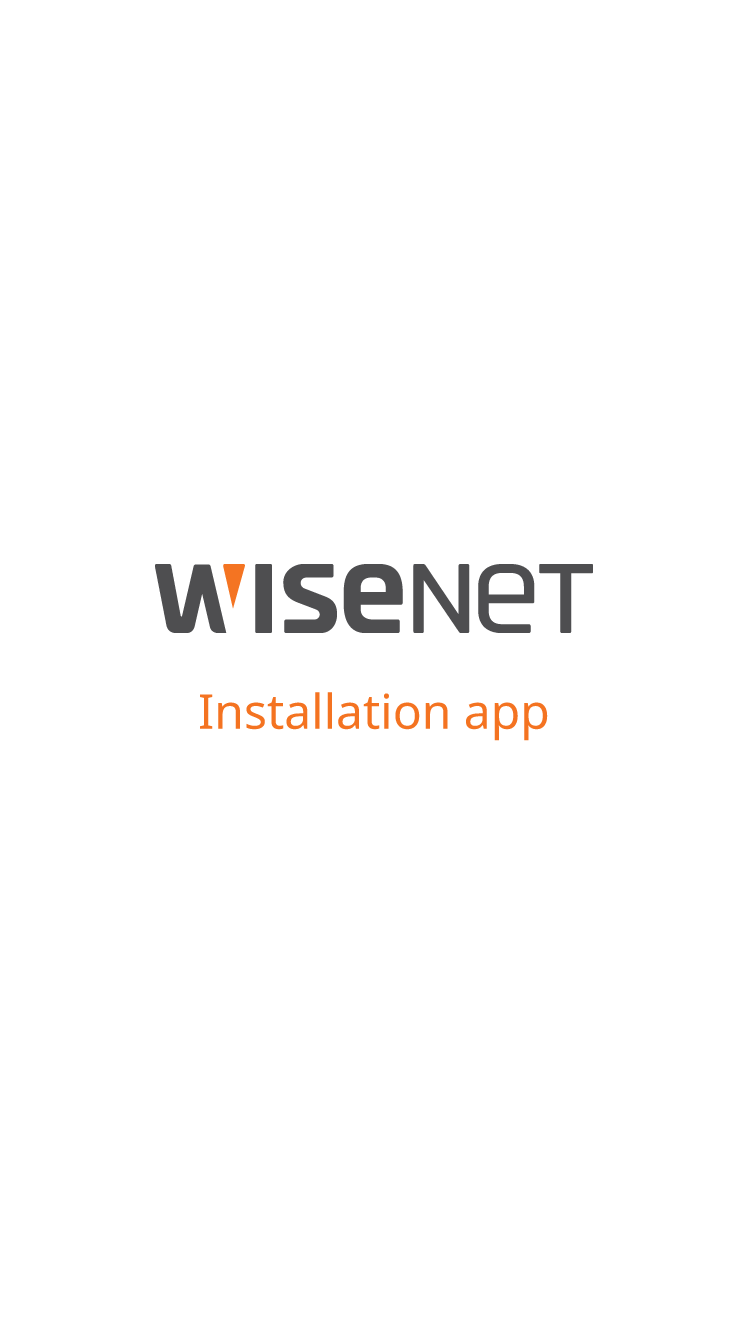 اسکرین شات 1 برنامه Wisenet Installation