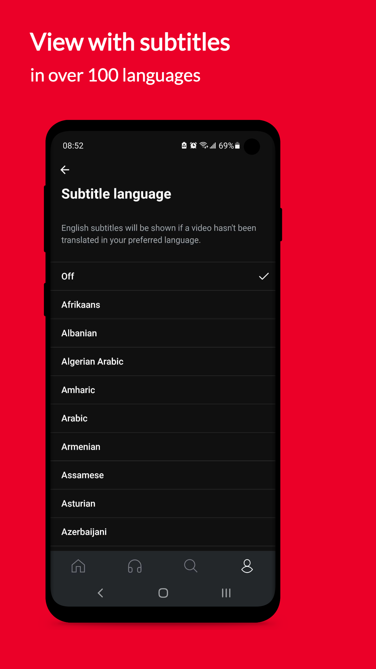 اسکرین شات 6 برنامه TED Talks: Watch and Learn