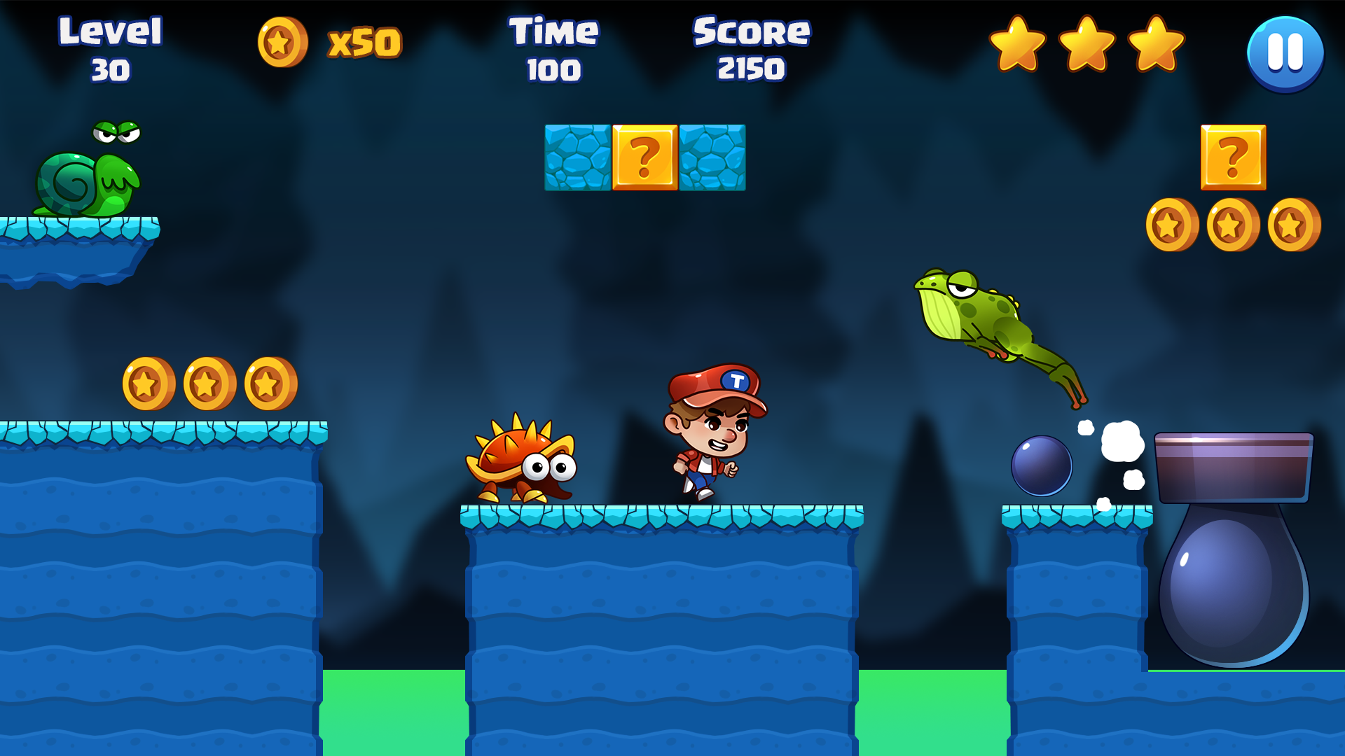 اسکرین شات 3 بازی Super Bill World-Fun Adventure