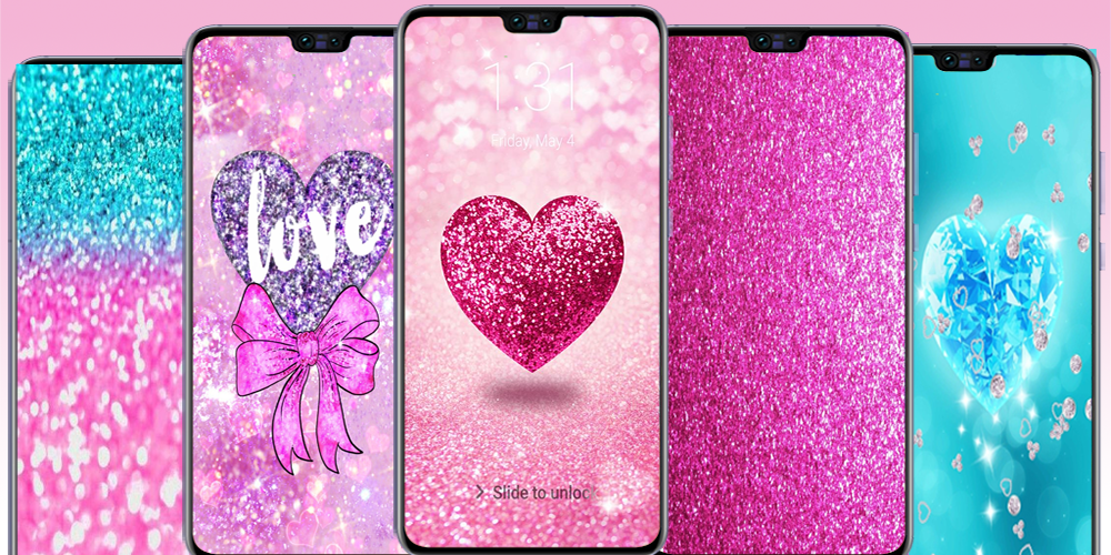 اسکرین شات 1 برنامه glitter Wallpaper