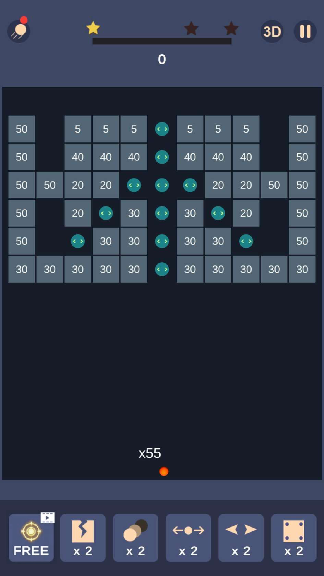 اسکرین شات 7 بازی Bricks and Balls Crusher