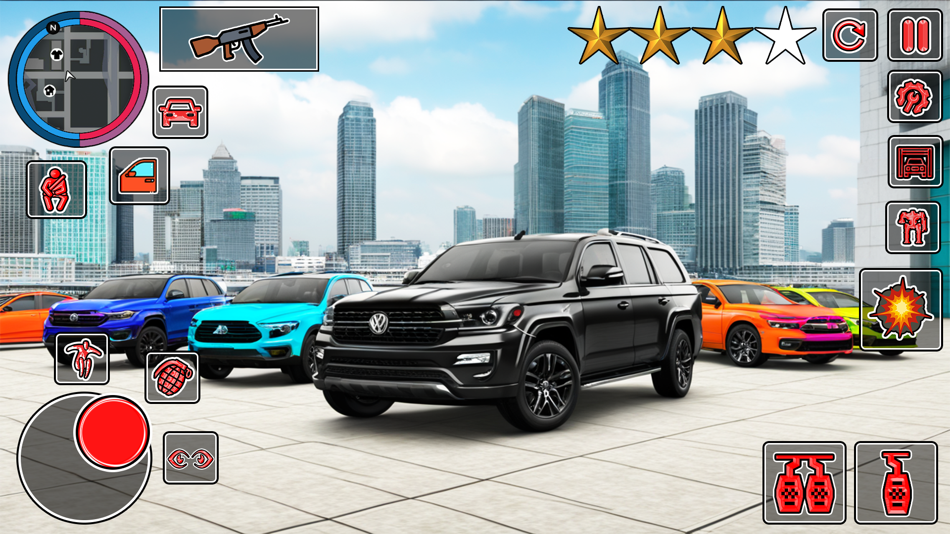 اسکرین شات 5 بازی Rope Hero Gangster Crime Mafia