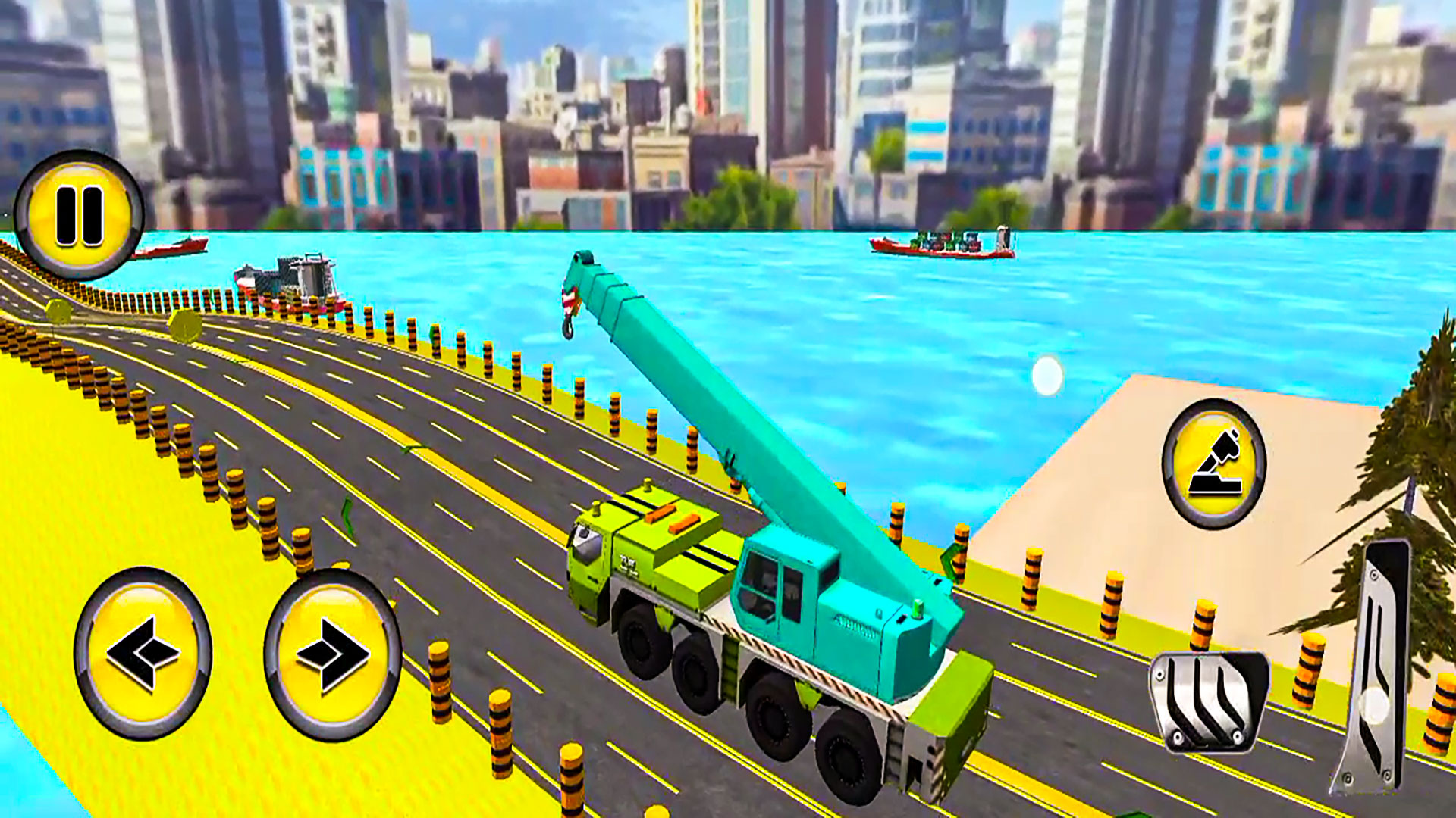 اسکرین شات 1 بازی JCB Backhoe Loader Driving