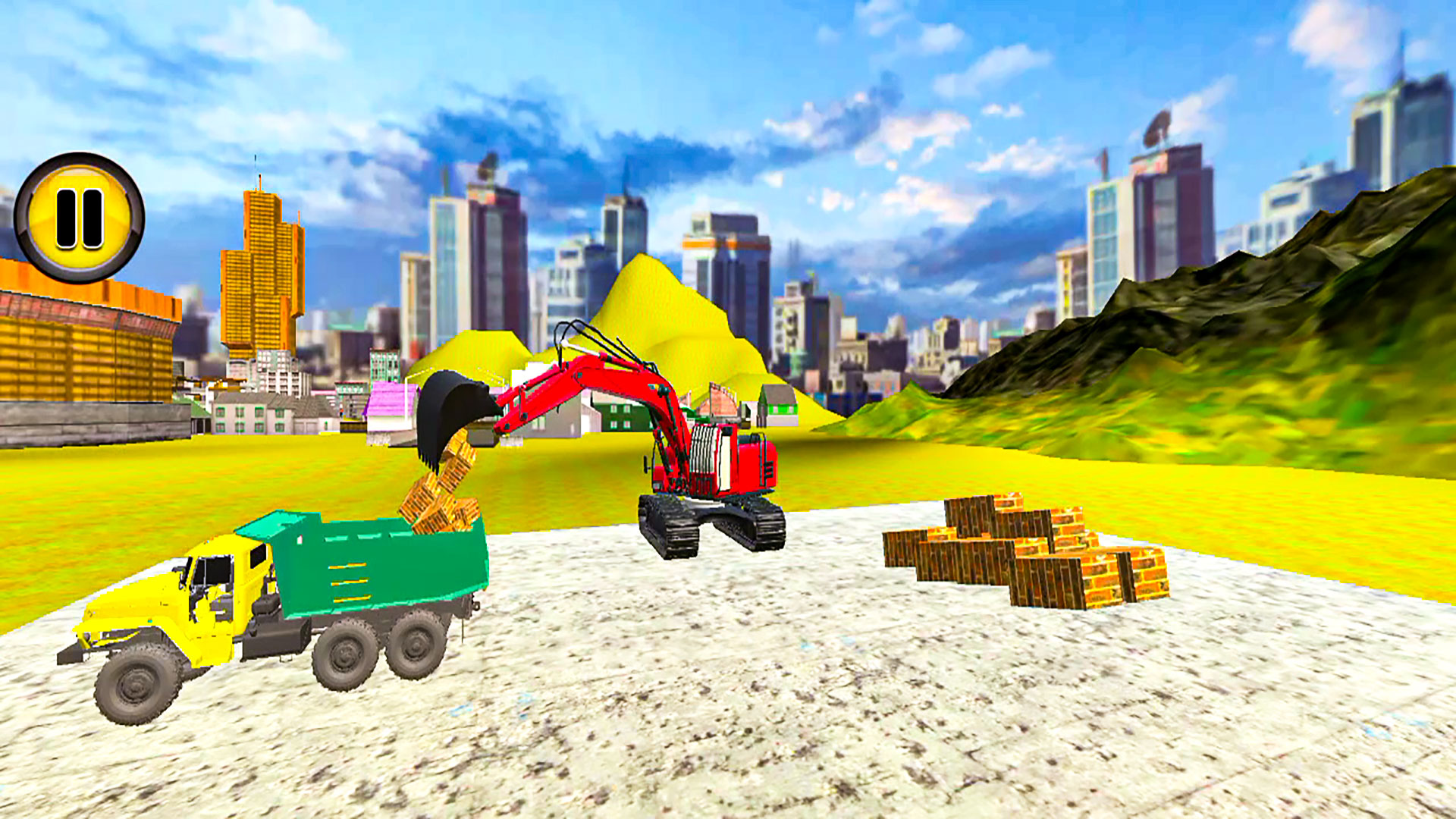 اسکرین شات 5 بازی JCB Backhoe Loader Driving