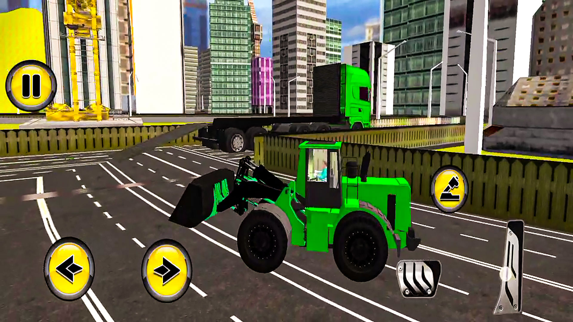 اسکرین شات 4 بازی JCB Backhoe Loader Driving