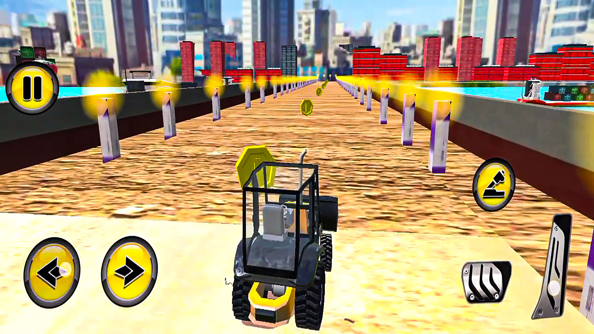 اسکرین شات 2 بازی JCB Backhoe Loader Driving