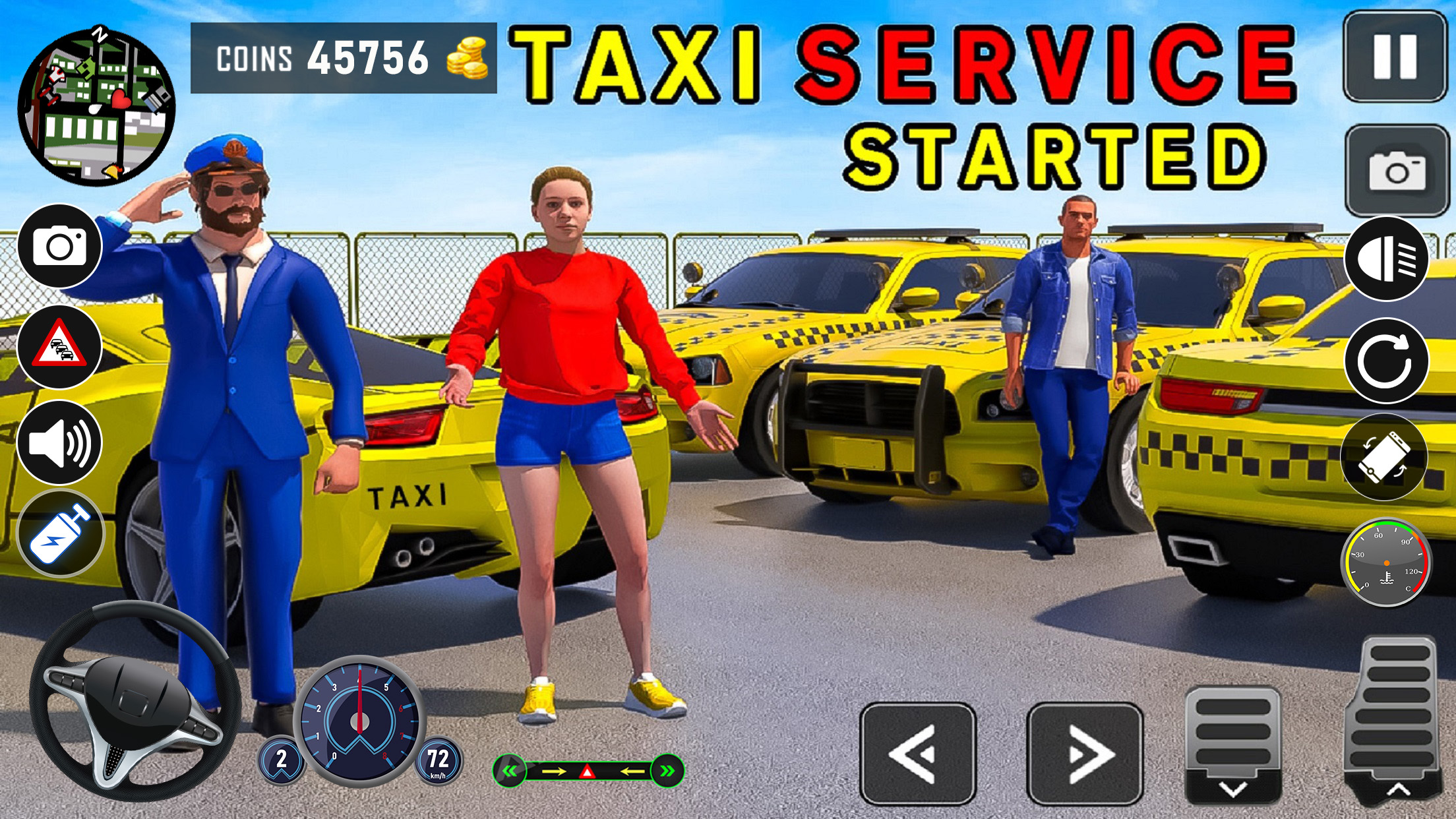اسکرین شات 7 بازی Crazy Taxi Driver: Taxi Game