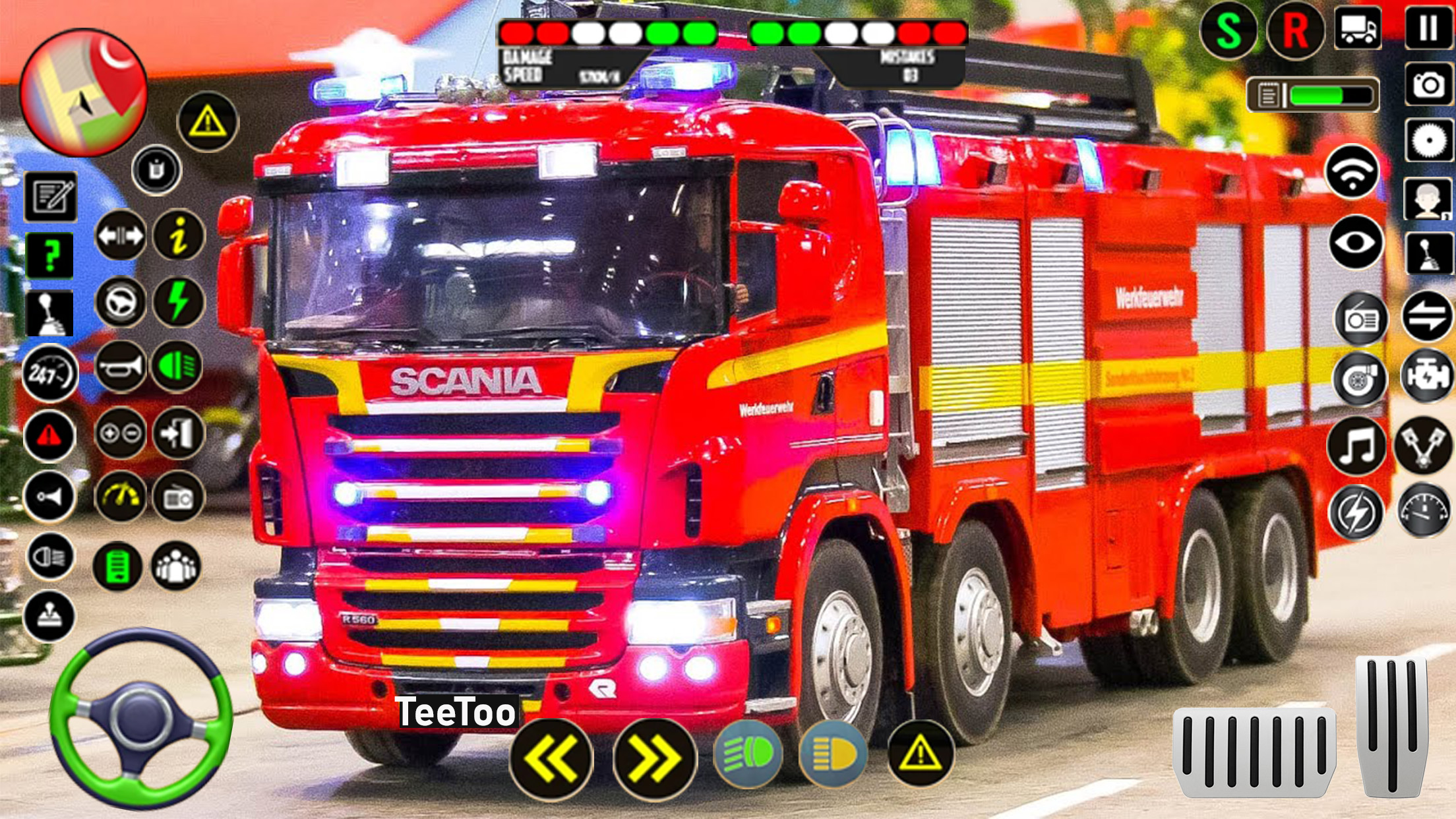 اسکرین شات 1 بازی Police Ambulance Fire Truck
