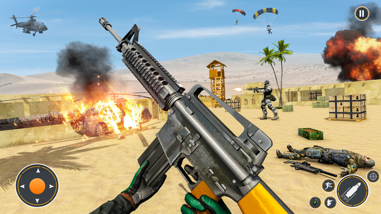 اسکرین شات 2 بازی Gun Games Offline 3D Shooting