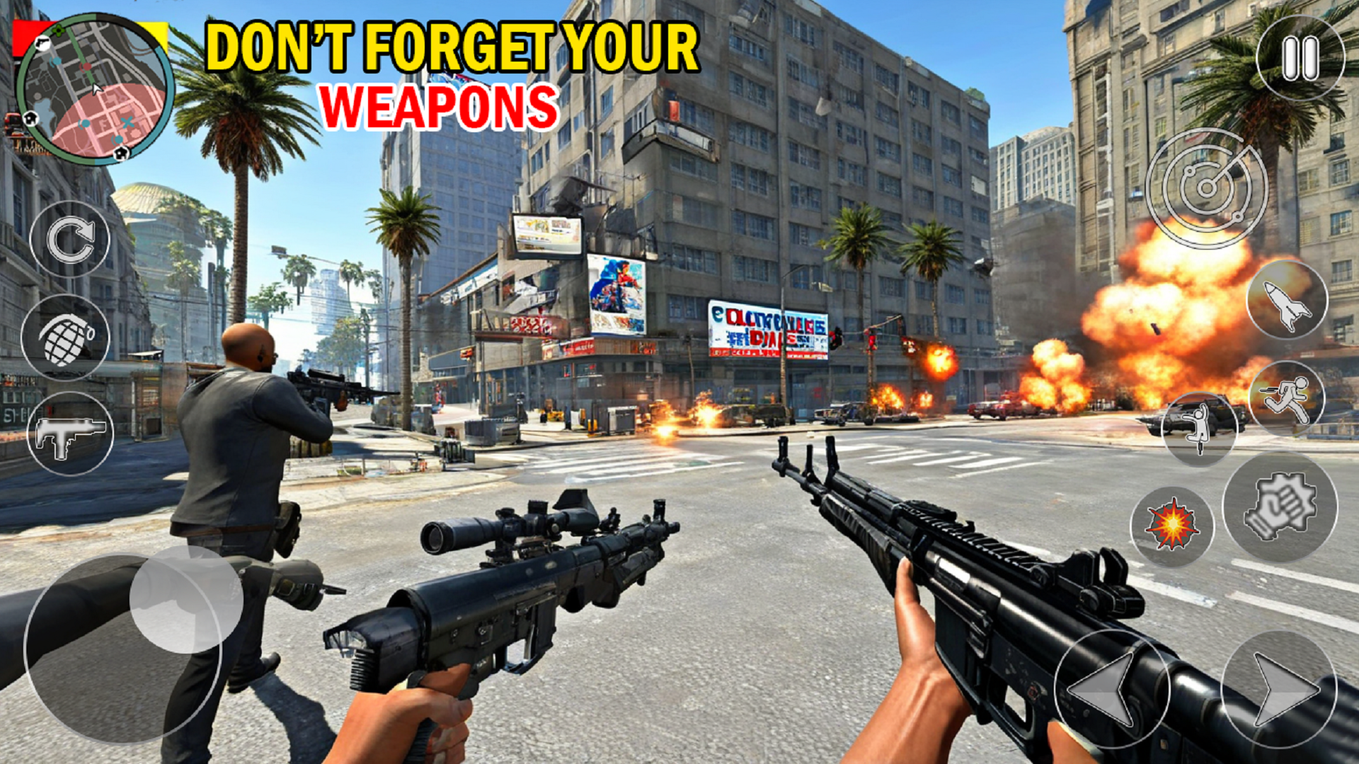 اسکرین شات 5 بازی Gangster Crime City Offline